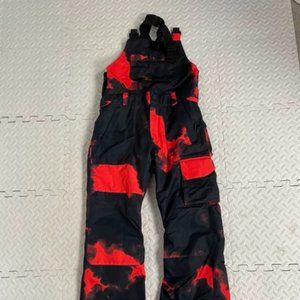 Volcom BARKLEY BIB OVERALL - MAGMA SMOKE (KIDS) Size M